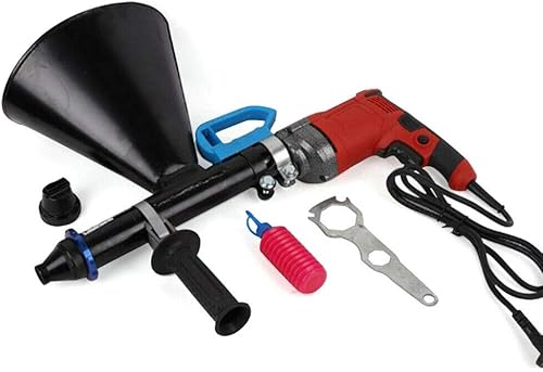 Pistola per fughe per malta, elettrica per cemento, per malta a mano, con 2 ugelli - Honorern