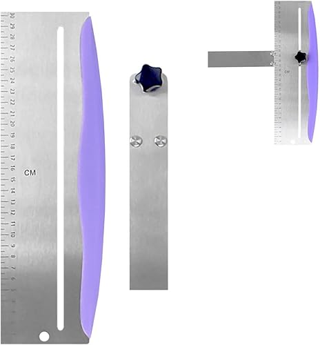 1 raschietto per torte, raschietto regolabile, raschietto in acciaio inox, accessorio per torte, utensili per la cottura fai da te - Honorern