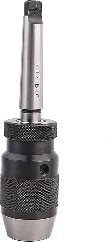 MT-2 Mandrino Tornio, 1-13 mm 1/2 'Adattatore per Trapano a Base di Codi per il Perplessamento Autoportante per il Tornio con Pergolato MT2-B16 - Honorern