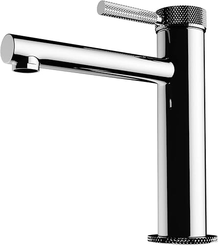Mai & Mai Rubinetto Miscelatore Monocomando, Rubinetto Bagno Lavabo Bidet Lavandino18.1cm WAO-7601 Bianco Opaco - Honorern
