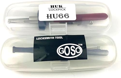 QiDAi HU66 - Strumento di bloccaggio per auto, apertura rapida, HU66 con scanalatura interna e riparazione (A e B) - Honorern