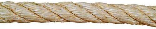 08101058 Cuerda de sisal de 4 Cabos, 8 mm x 100 m - Honorern