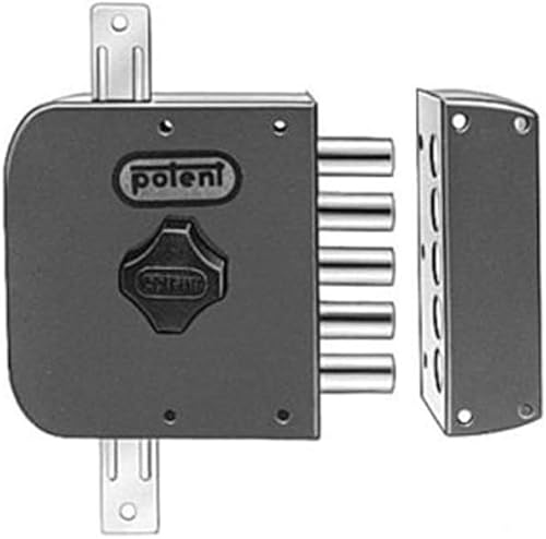 Potent 495/D Serratura Pompa Triplice S/A Dx, neutro - Honorern