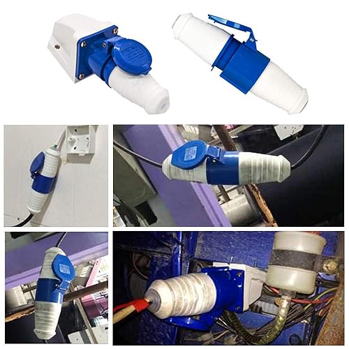 Spina a 3 poli per roulotte 16 A/32 A 240 V Corrente rotativa Presa forte IP44 Uso industriale - Honorern