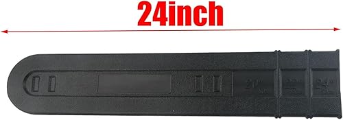 Copertura per barra per motosega, fodero protettivo per motoseghe, protezione di sicurezza in plastica per riporre le lame, accessorio per attrezzi da giardino all'aperto - Honorern