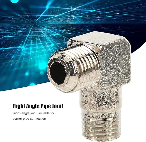 Raccordo a Gomito per Compressore Aria, G1/4 x M14 Raccordo Rapido a Gomito a 90 Gradi, Gomito Ad Angolo Retto, Accessori per Compressore Aria per Aree Strette - Honorern