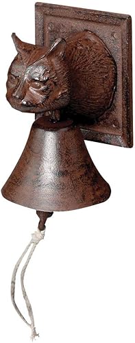 Esschert Design, Campanello Porta con Testa di Cavallo Decorativa, in ghisa, 12 x 19 x 17 cm, DB31 - Honorern