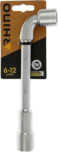 Clé tubulaire et à Pipe 18mm tubolari, Chiave per Tubo da 18 mm, Diametro, Impronta 6/12 esagonali, Realizzata in Acciaio (Cromo vanadio), Garanzia a Vita, Disponibile in Varie Misure, NC - Honorern