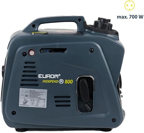 Generatore di corrente Independ 800, 700 W (generatore di corrente di emergenza, unità di emergenza, aggregata compatta, inverter, generatore di corrente, inverter, potenza massima: 800 W, 3,5 - Honorern