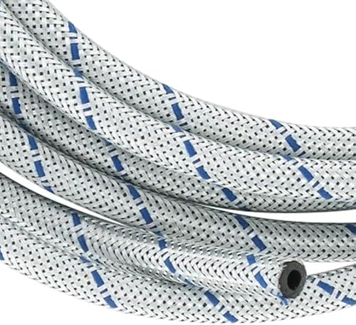 tubo benzina 10mm x 15mm Gomma Rinforzata Acciaio flessibile carburante auto moto ciclomotore tagliaerba tosaerba (lunghezza 2m) - Honorern