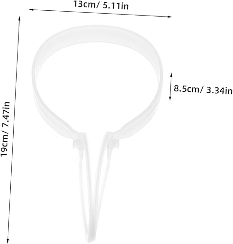 Supporto Pieghevole per Paraorecchie 4 Pezzi Supporto per Paraorecchie Ripiano per Auricolari per Cuffie - Honorern
