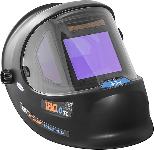 Güde GSH 180-TC-2 - Casco per saldatura automatico, colore: Nero - Honorern