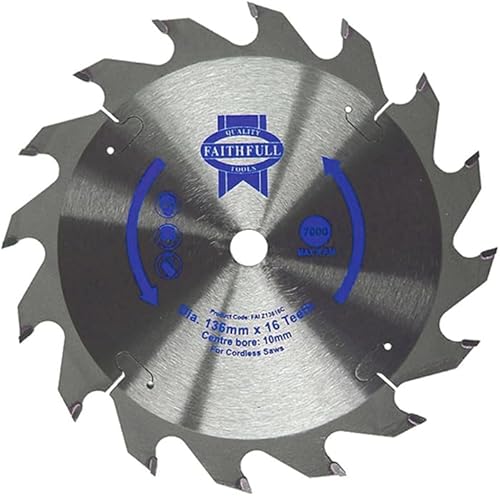 Faithfull, Lama Trim per sega, TCT 136 mm x 10 mm x 24 denti - FAIZ13624C - Honorern