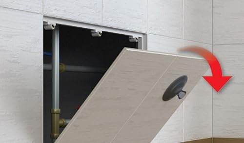 Porta revisione Botola ispezione magnetico piastrelle bar : 150 x 150 mm - Honorern