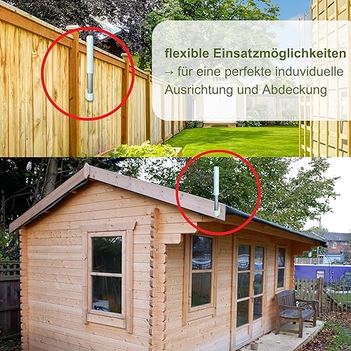 Supporto da parete compatibile con GOAT G1 Beacon, per modelli GOAT G1, G1-800 e G1-2000 con viti incluse - Honorern