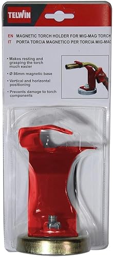 TELWIN Supporto con Base Magnetica Porta Torce di Saldatura TIG - Honorern