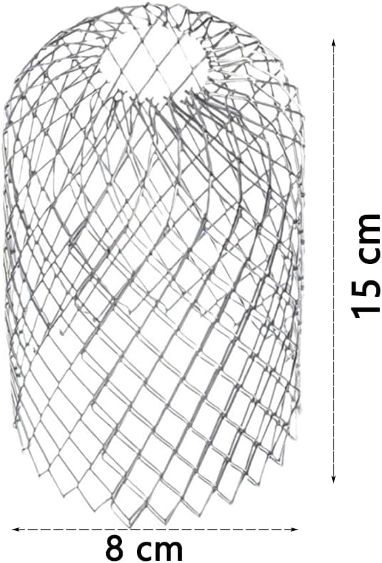 4 pezzi protezione per pluviale protezione per grondaia protezione per grondaia in alluminio protezione per pluviale protezione per foglia regolabile protezione per foglia espansibile filtro - Honorern