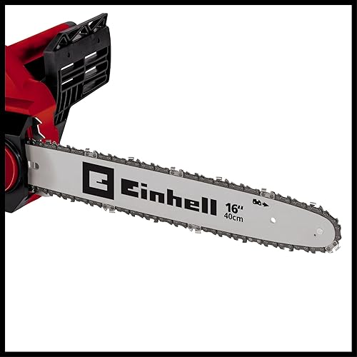 Einhell GH-EC 2040 Elettrosega (230-240 V, 2000 W, barra oregon 40,6 cm, taglio 37,5 cm, velocità catena 13,5 m/sec., serbatoio olio catena 160 ml, incl. Faretra copri catena) - Honorern