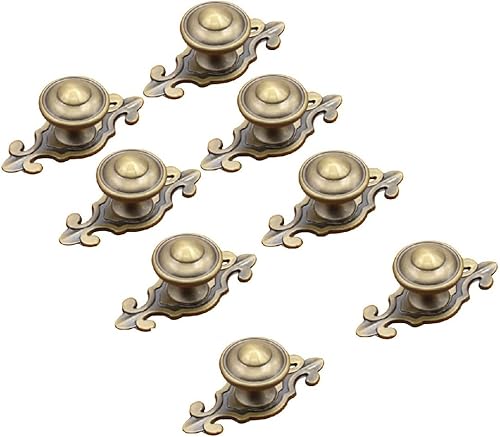 Set da 10 maniglie per armadi / porte / mobili “bella vita”, in ceramica e metallo - Honorern