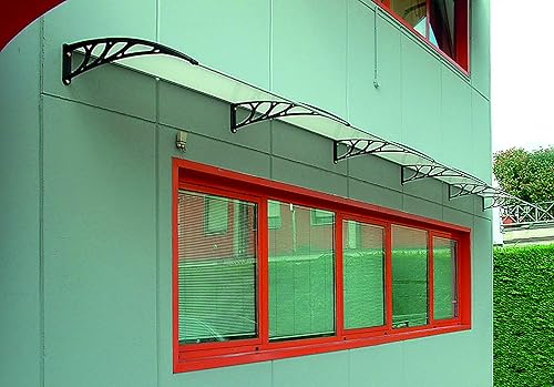 P1327022, Pensilina ABS profondità 80 cm, Lunghezza 120 cm, Nero - Honorern