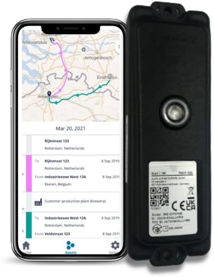 Pro - Tracciatore GPS per professionali: BTP / Costruzione/Logistica/Industriale fino a 8 anni di autonomia: monitoraggio GPS, impermeabile, allarme - Honorern