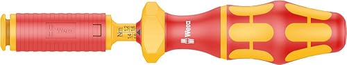 Wera, 7444 VDE Kraftform Porta-inserti dinamometrice regolabile, 9 mm Hex, 1,7-3,5 Nm - Honorern