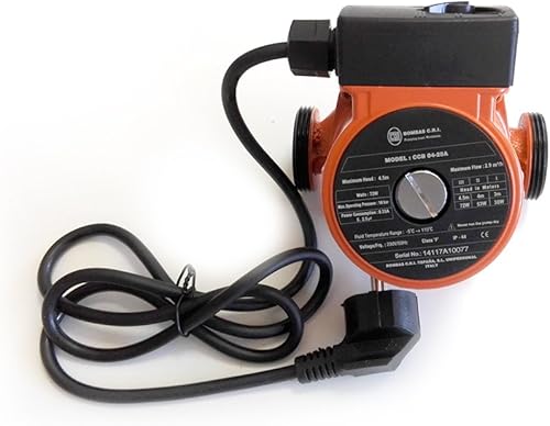 POMPA ACQUA CIRCOLATORE RISCALDAMENTO 25/60-130 CALDAIA STUFA PELLET TERMOCAMINO 3 VELOCITA' - Honorern