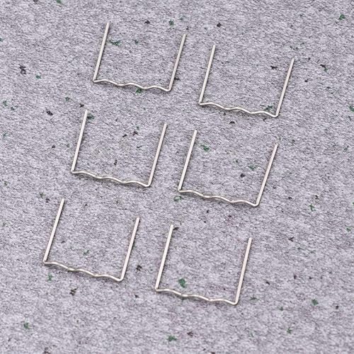 1000 Pz Macchina di Riparazione di Graffette Un Saldatura di Plastica Cucitrice Un Riparazione di Paraurti Auto Pre Tagliato per Tutte Le Auto Angolo Piatto 0.6Mm - Honorern