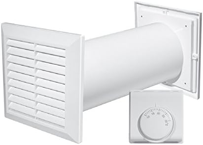 Turbina ad aria calda 4 in 1, per la distribuzione dell’aria calda, con termostato e accessori - Honorern