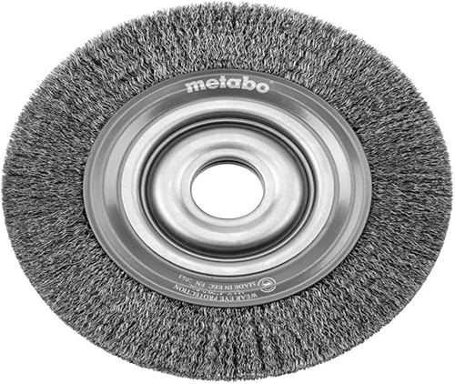 Metabo Spazzola rotonda in filo di acciaio/spazzola rotonda/spazzola metallica 200 x 28 x 32/0,3 mm/EU # 629072000 - Honorern