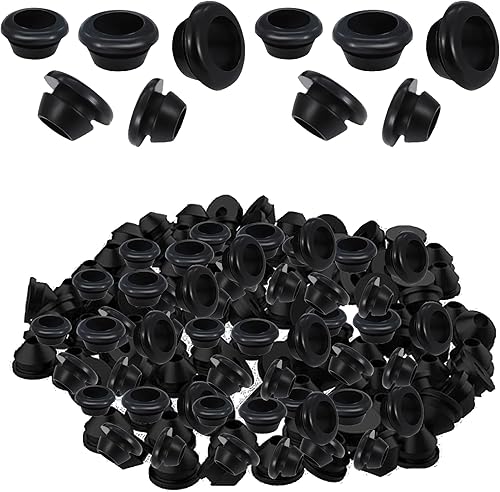 50 Pcs Passacavi in Gomma, Flessibile Passacavo in Gomma ID 4mm 6mm 8mm10mm12mm, Passacavi Guarnizione in Gomma, Gommini Passacavo Elettrico, Passacavi in Filo di Gomma Occhiello per Proteggere Fili - Honorern