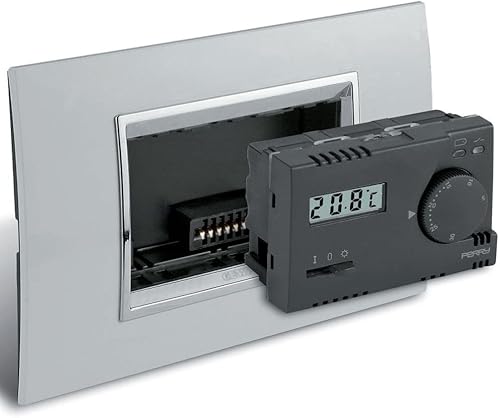 1TITE322/MC Termostato Elettronico Incasso, 3 V, Nero - Honorern