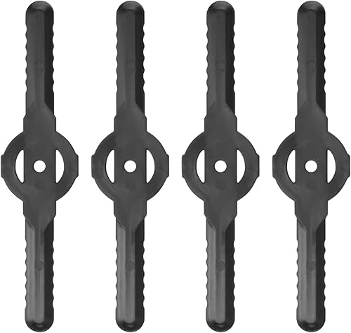 200Pcs Lame per Tagliaerba Nel Plastica Lama per Tagliaerba Un Batteria Trimmer per Attrezzi Da Giardino Accessori per Tagliaerba - Honorern