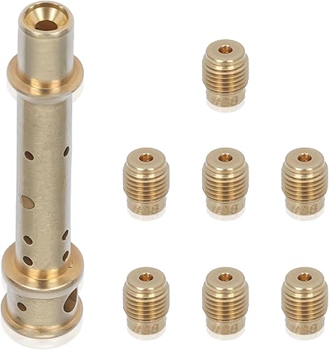 ADEFOL Kit di ugelli carburatore per Honda GX140 GX160 GX200, 1 tubo di emulsione con 7 getti principali parti durevoli sostituzione del motore - Honorern