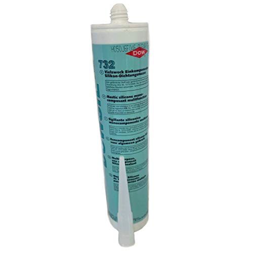 MASTIC Silicone 732 BL Cartuccia 310 ml CLEAR – DOW CORNING - Honorern