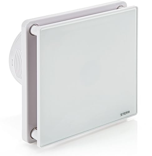 Estrattore d'aria bianco 100 mm - silenzioso - Ventilazione Bagno - Honorern