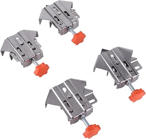 Morsetto Angolare, Realizzato con cura. Morsetto Angolare Regolabile da 4 Pezzi per la Lavorazione del Legno - Honorern