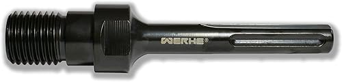 Adattatore WERHE® per punta diamantata punta diamantata carotatrice - 1 1/4 di pollice UNC su SDS Max - inoltre con filettatura interna da 1/2 di pollice - Honorern