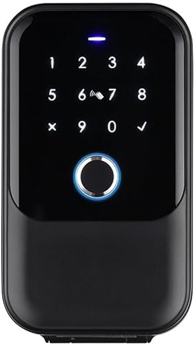 Copertura impermeabile Cassaforte Codice Tuya Impronte Digitali Bluetooth Wifi Smart Key Box App Montaggio A Parete Combinazione Serratura Box - Honorern