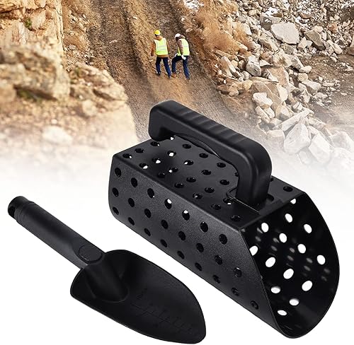 Paletta per sabbia, pala per metal detector portatile ABS manuale per esterno per spiaggia - Honorern