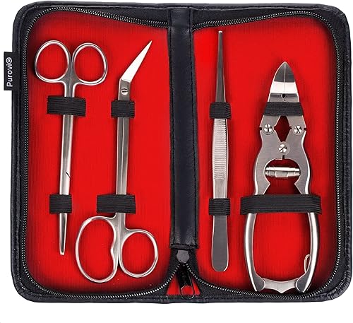 Accessori Acquario - Kit di Accessori per Pulizia Piante - Attrezzi per Acquari e Terrarium - Strumenti in Acciaio Inossidabile per Terrario - Honorern