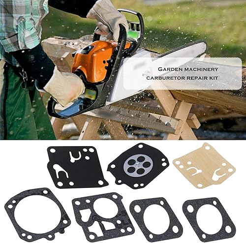 2 Set Kit Di Revisione Carburatore Per Motosega Compatibile Con Tillotson RK-23HS RK-17HS Compatibile Con Husqvarna 61 266 268 272XP 281 181 Compatibile Con Jonsered 625 630 - Honorern