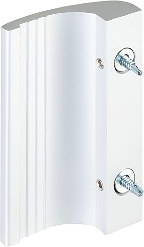 Maniglia per Finestra con Pulsante e Bloccaggio 45° 28 x 151 x 62 mm bianco Alluminio Maniglia per Porta Maniglia per - Honorern