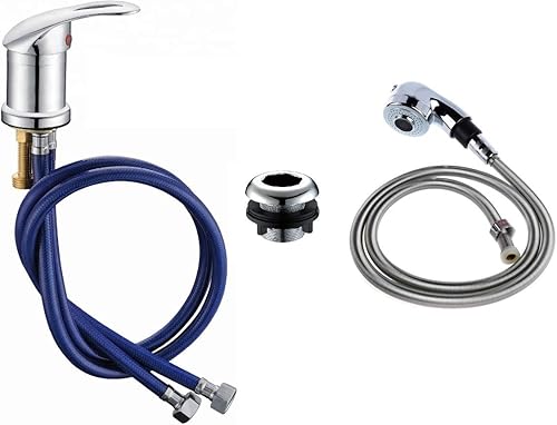 Shampoo Sedia Parrucchiere Miscelatore Rubinetto Salone Barbiere Rubinetto con Soffione Doccia - Honorern