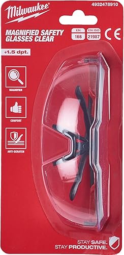 OCCHIALI SICUREZZA SAFETY GRADUATI +1,5 MILWAUKEE 478910 - Honorern